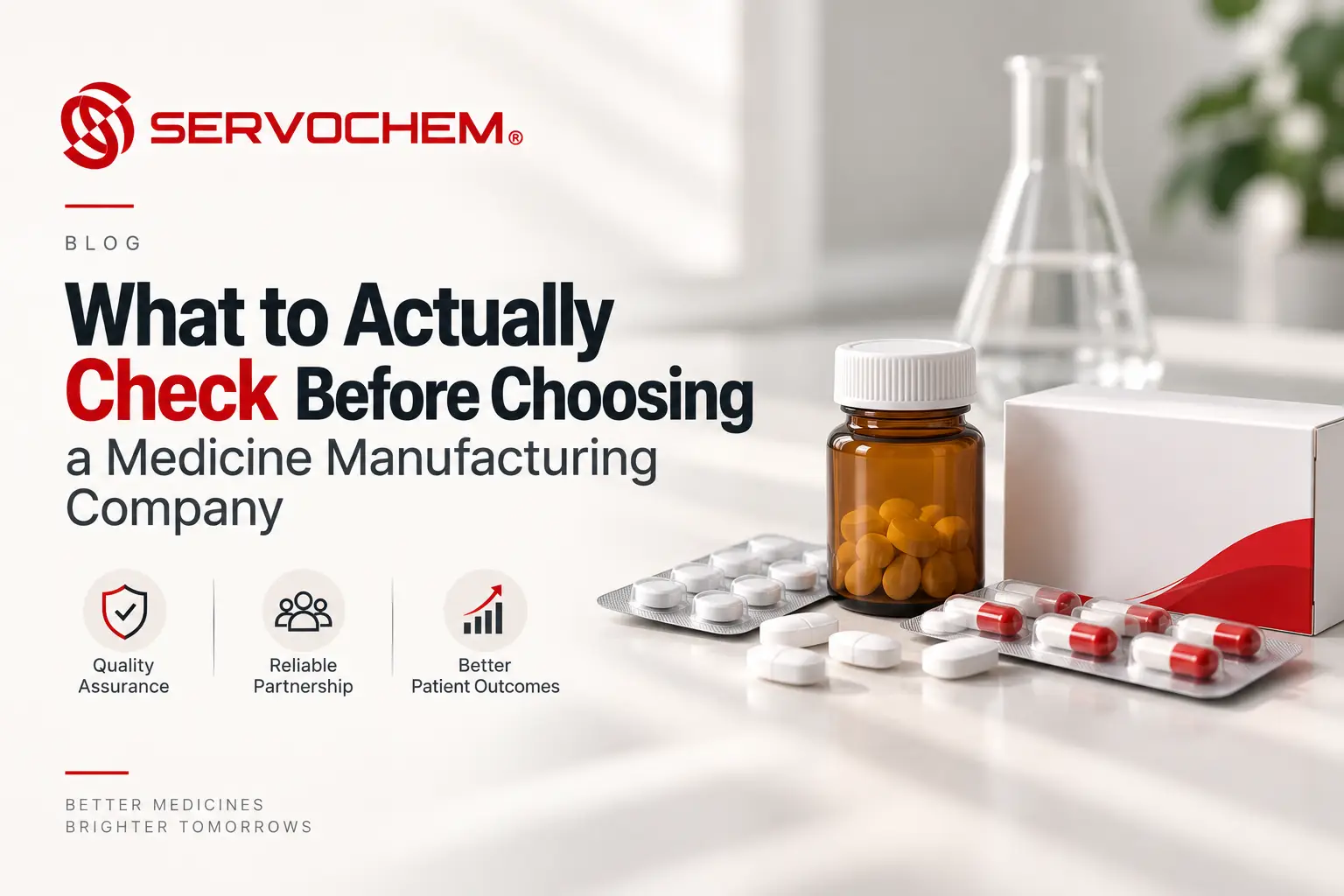 What to Actually Check Before Choosing a Medicine Manufacturing Company